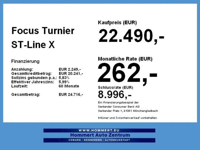 Ford Focus ST Line Wagon