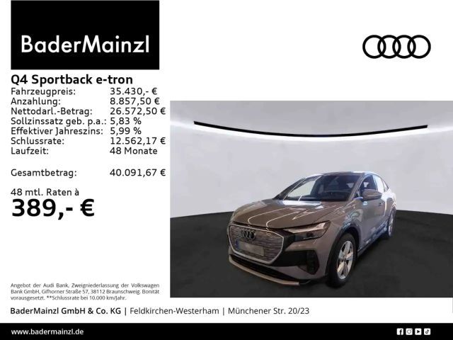 Audi Q4 e-tron 40 Sportback