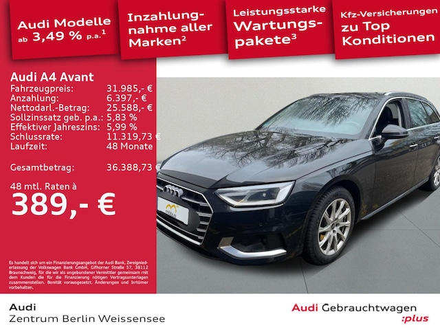 Audi A4 40 TFSI Avant Quattro S-Tronic