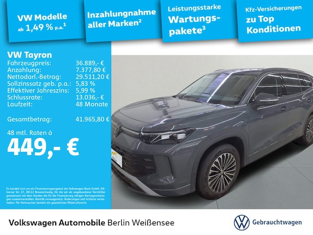 Volkswagen Tayron 1.5 eTSI DSG IQ.Drive Life