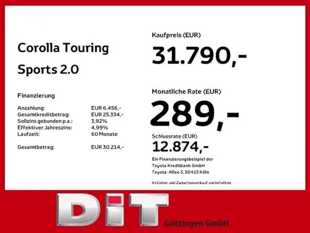 Toyota Corolla Touring