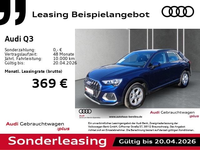 Audi Q3 35 TFSI S-Tronic