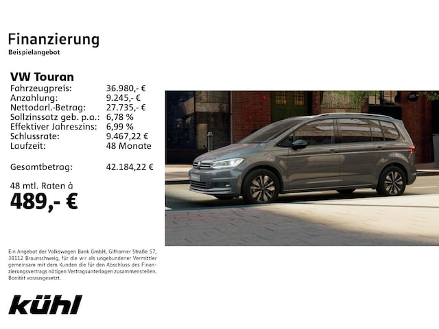 Volkswagen Touran 1.5 TSI DSG IQ.Drive