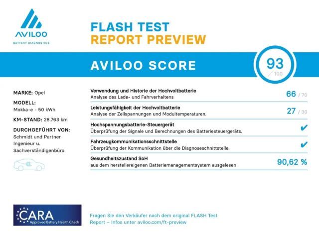 Opel Mokka -e ''Elegance'' Rückfahrkamera Sitzheizung Klimaau