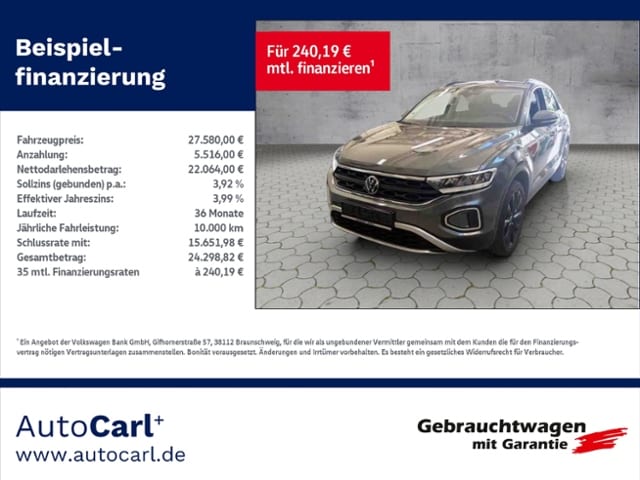 Volkswagen T-Roc 1.5 TSI DSG