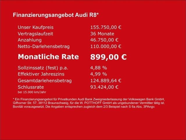 Audi R8 Coupé Performance S-Tronic V10