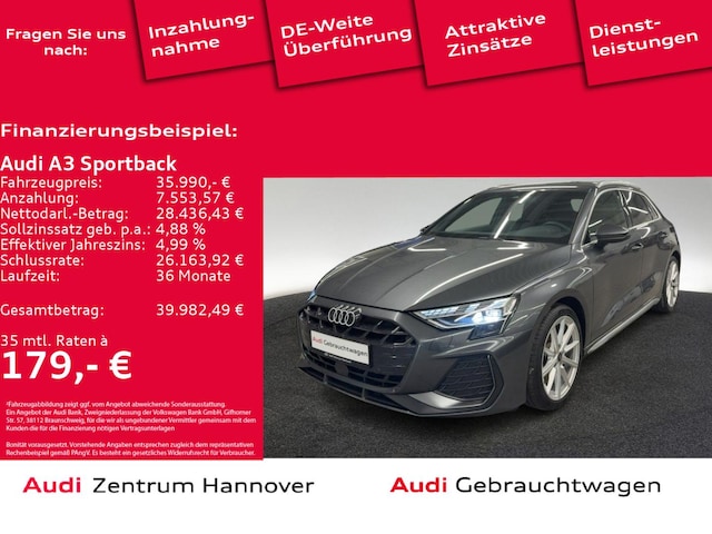 Audi A3 35 TFSI S-Line S-Tronic Sportback