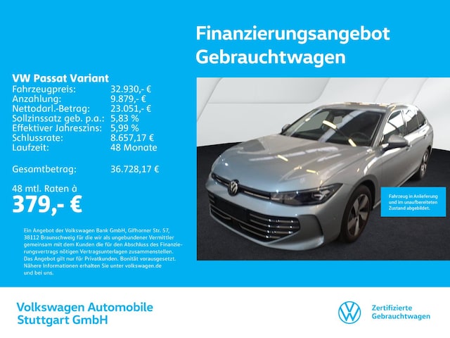 Volkswagen Passat 1.5 TSI Business DSG Variant