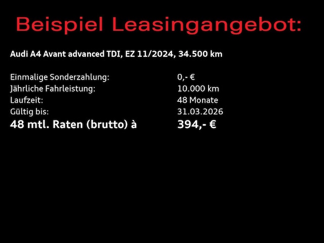 Audi A4 35 TDI Avant S-Tronic