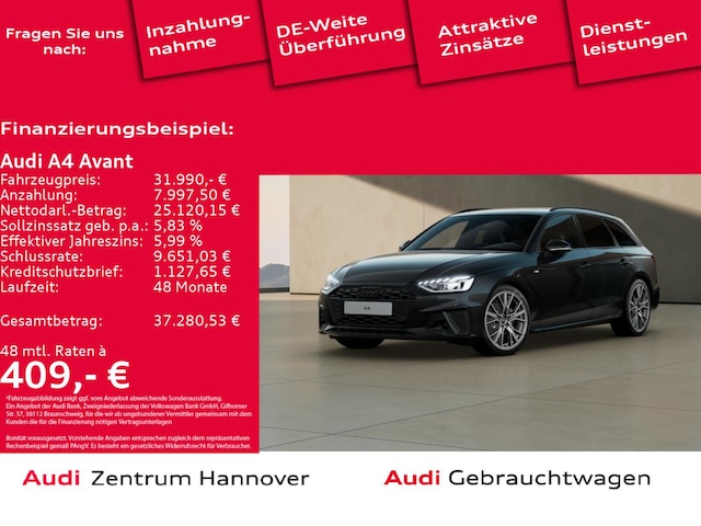 Audi A4 35 TFSI Avant S-Line S-Tronic