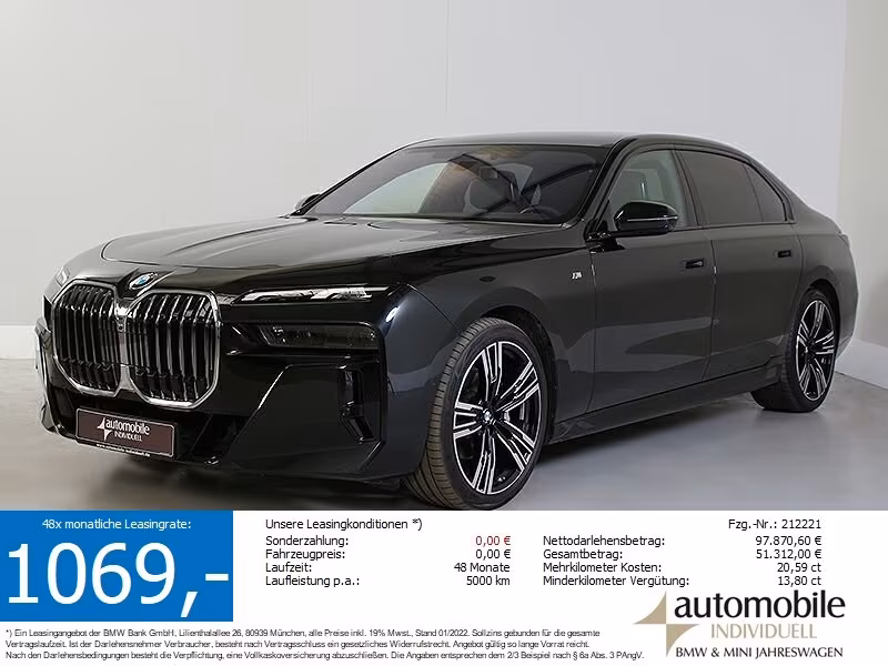 BMW 740 740d M-Sport Sedan xDrive