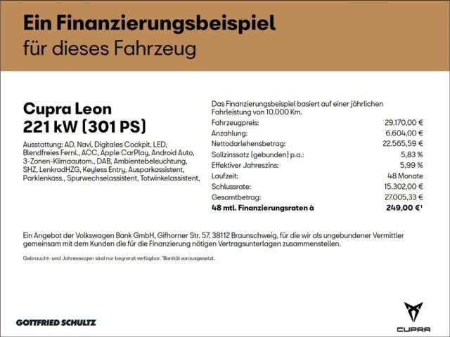 Cupra Leon 2.0 TSI DSG VZ