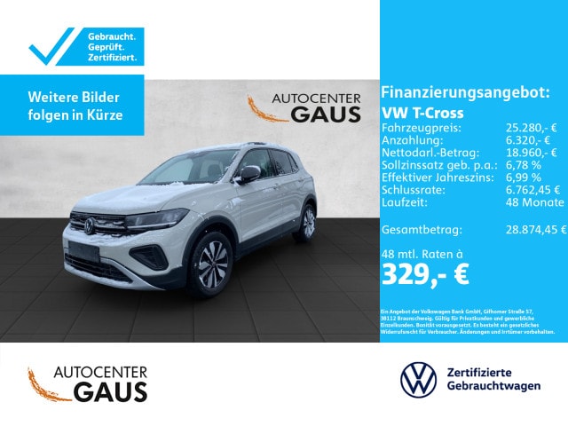 Volkswagen T-Cross 1.0 TSI DSG
