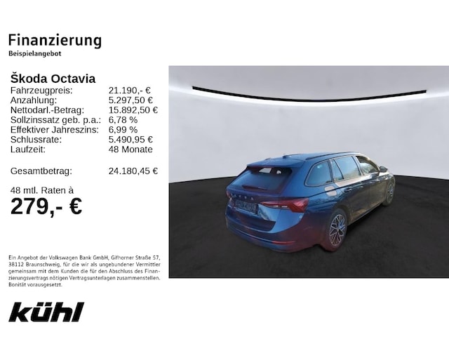 Skoda Octavia 1.5 TSI Clever Combi