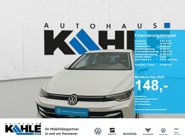 Volkswagen Golf 1.5 eTSI Golf VIII