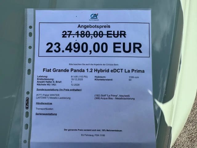 Fiat Grande Panda La Prima