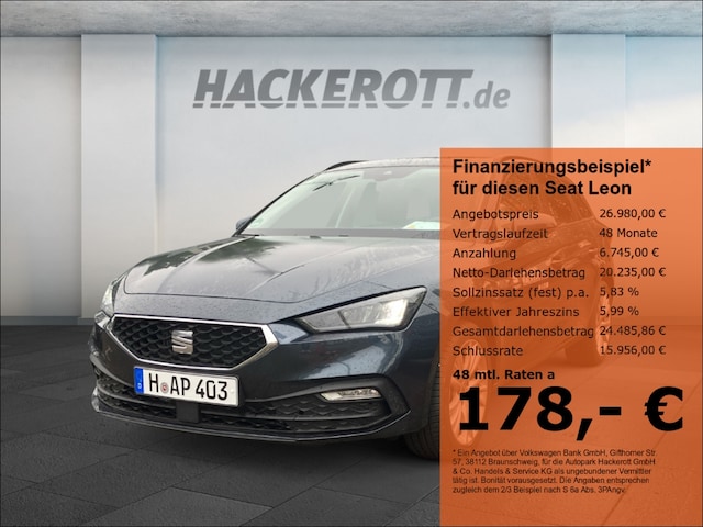 Seat Leon 1.5 TSI Sportstourer Style