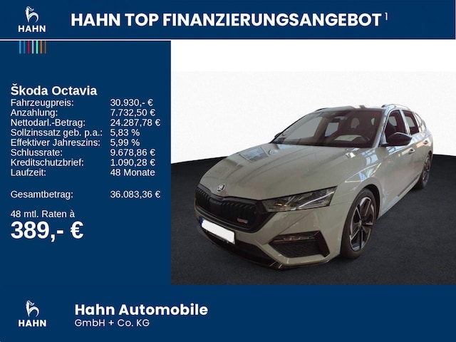 Skoda Octavia 2.0 TSI Combi RS