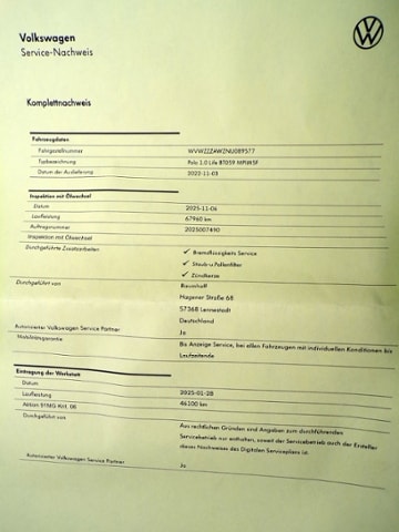 Volkswagen Polo 1.0 TSI