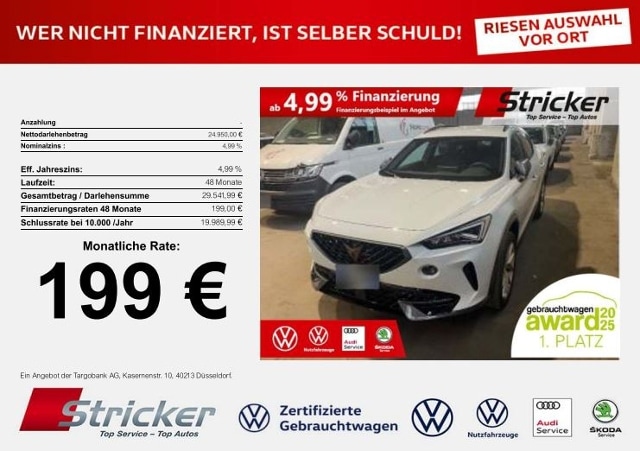 Cupra Formentor 1.5 TSI DSG