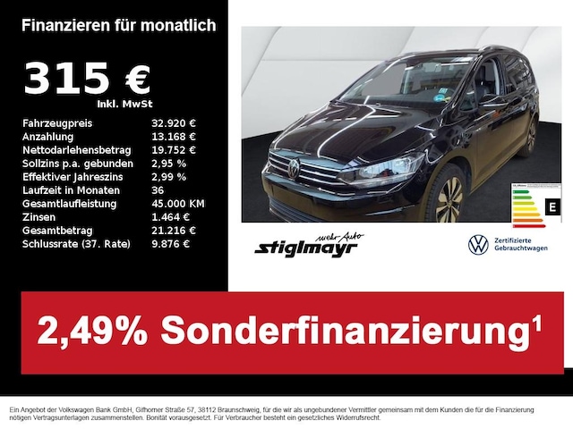 Volkswagen Touran 1.5 TSI Comfortline