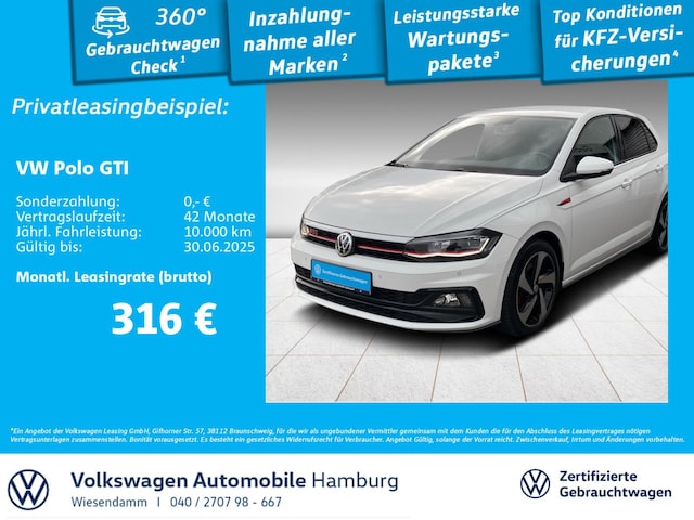 Volkswagen Polo 2.0 TSI DSG GTI