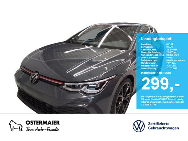 Volkswagen Golf 2.0 TSI Golf VIII