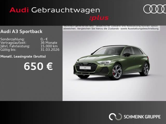 Audi A3 45 TFSI Hybride S-Line Sedan