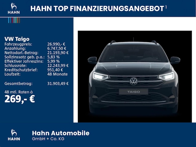 Volkswagen Taigo DSG Plus