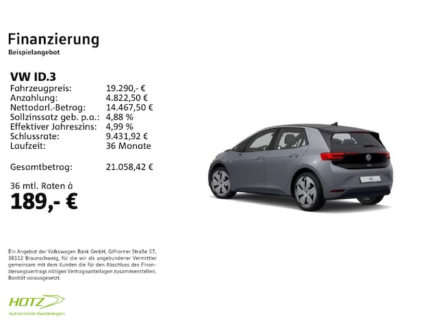 Volkswagen ID.3 Performance Pure