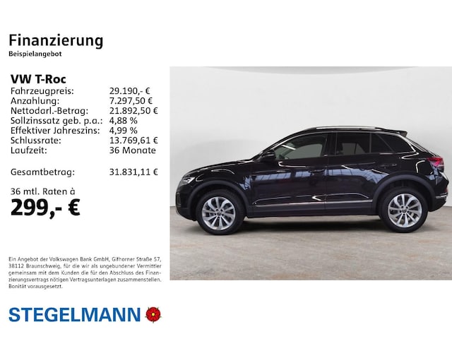 Volkswagen T-Roc 1.5 TSI DSG Style