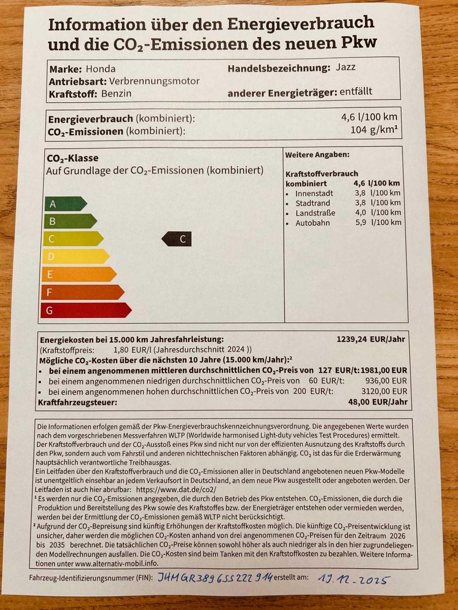 Honda Jazz 1.5 Advance Hybrid e:HEV i-MMD