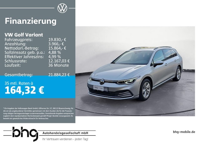 Volkswagen Golf 2.0 TDI DSG Life Variant