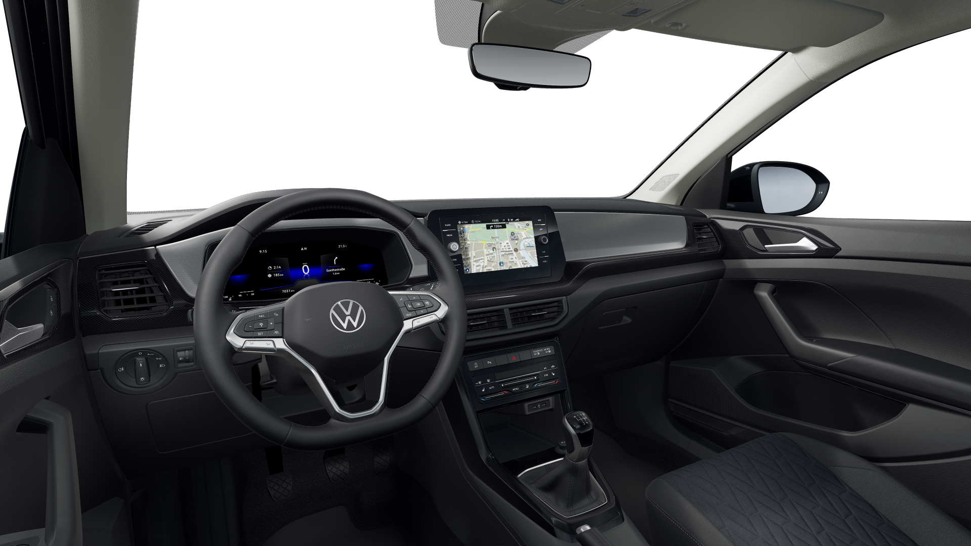 Volkswagen T-Cross TSi Black+CarPlay+ACC+LED+Navi+Virt