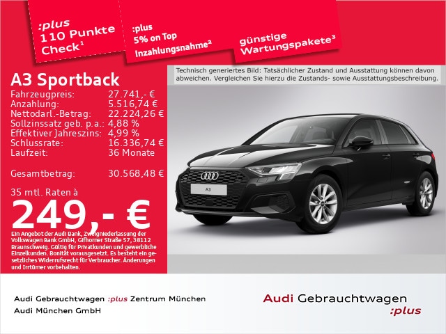 Audi A3 35 TFSI S-Tronic Sportback