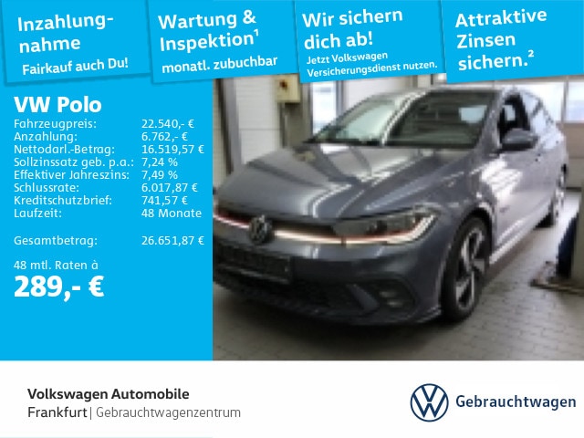 Volkswagen Polo 2.0 TSI DSG GTI IQ.Drive