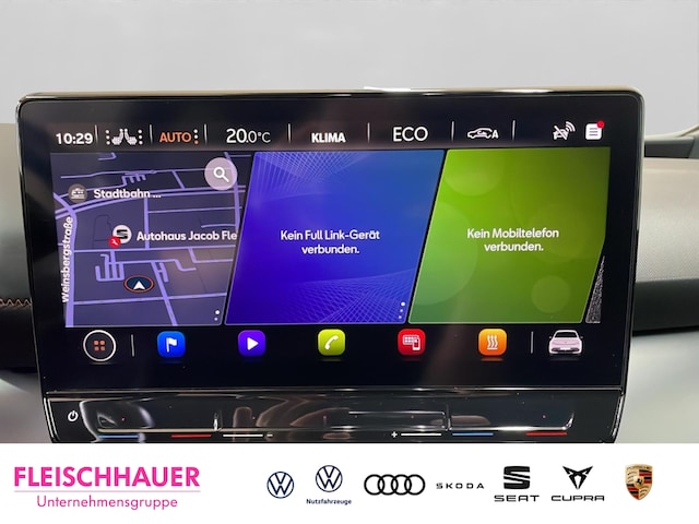 Cupra Born LED DAB PDCv+h ACC Tel.-Vorb. Navi Keyless SHZ Temp