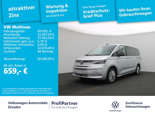 Volkswagen Multivan Lang Life T7