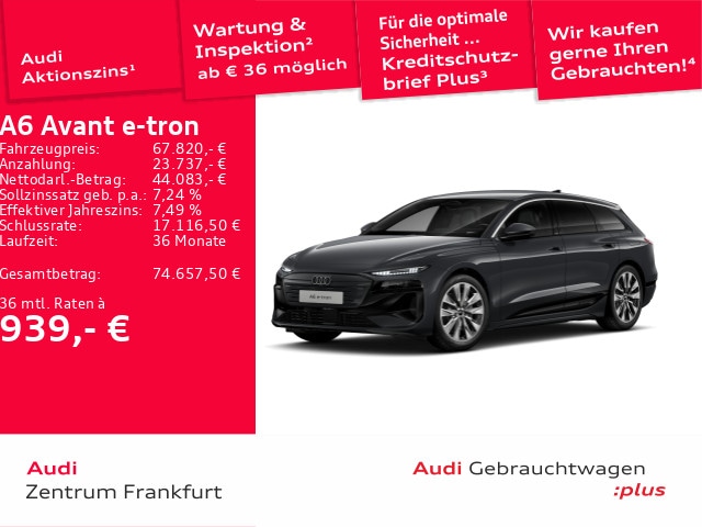 Audi A6 e-tron Avant Performance