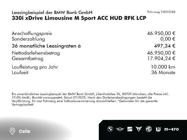 BMW 330 330i Sedan xDrive