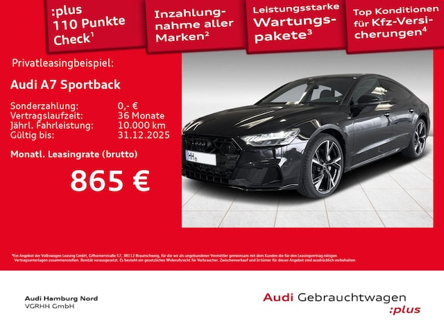Audi A7 50 TDI Quattro Sportback