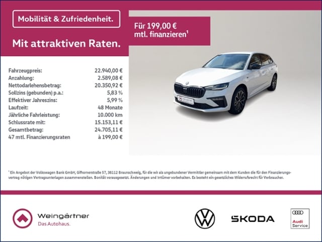 Skoda Scala 1.0 TSI Drive Selection