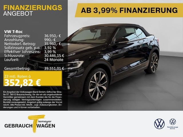 Volkswagen T-Roc 1.5 TSI Cabriolet DSG R-Line