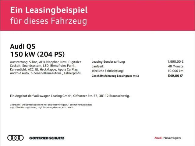 Audi Q5 Quattro S-Line