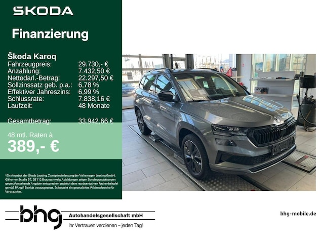 Skoda Karoq 1.5 TSI ACT Sportline