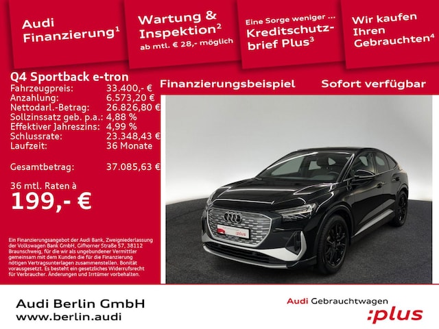 Audi Q4 e-tron 40 Sportback