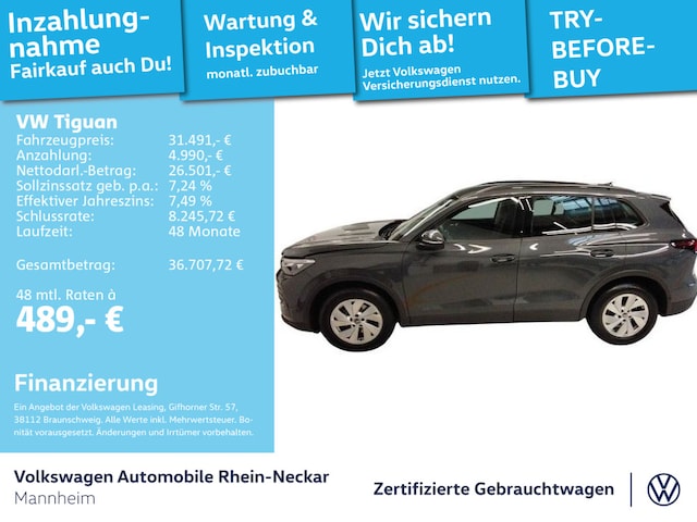 Volkswagen Tiguan 1.5 eTSI DSG