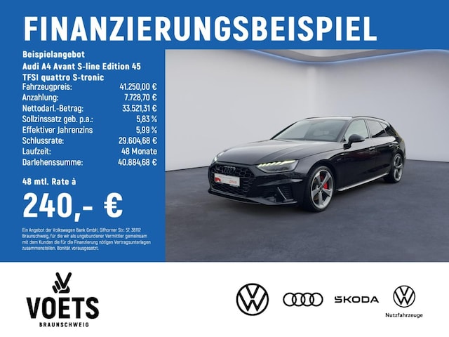 Audi A4 45 TFSI Avant Quattro S-Line S-Tronic