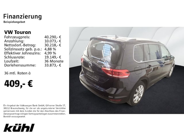 Volkswagen Touran 2.0 TDI DSG Highline