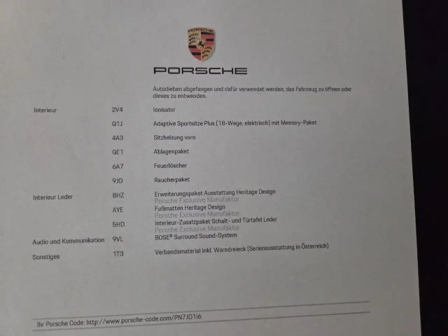 Porsche 992 4 Cabrio S Targa